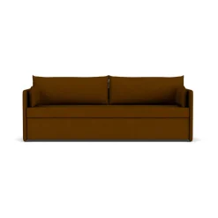 Audo Copenhagen Sofá cama Offset 3 plazas, Baru 0450 Gold Color dorado
