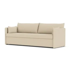 Audo Copenhagen Sofá cama Offset 3 plazas, Logan Sand Beige Best