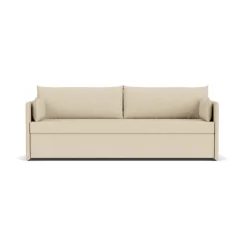 Audo Copenhagen Sofá cama Offset 3 plazas, Logan Sand Beige Best