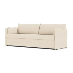 Audo Copenhagen Sofás<Sofá cama Offset 3 plazas, Logan Jasmine Blanco