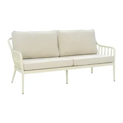Brafab Sofás De Terraza<Sofá Coleville, Pearl white-dot beige, 3 plazas Blanco