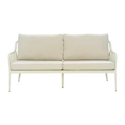 Brafab Sofás De Terraza<Sofá Coleville, Pearl white-dot beige, 3 plazas Blanco