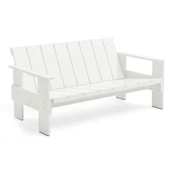 HAY Sofás De Terraza<Sofá Crate Lounge de pino lacado, Blanco