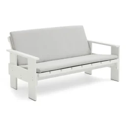 HAY Sofás De Terraza<Sofá Crate Lounge de pino lacado, Blanco