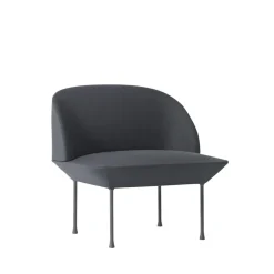 Muuto Sillones Y Reposapiés<Sofá de 1 plaza Oslo, Steelcut 180-Dark Grey Gris