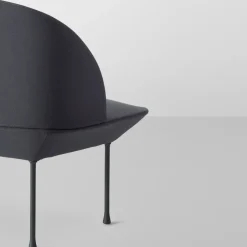 Muuto Sillones Y Reposapiés<Sofá de 1 plaza Oslo, Steelcut 180-Dark Grey Gris