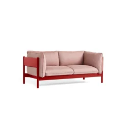 HAY Sofás<Sofá de 2 plazas Arbour ECO, Re-wool 648 borgoña a Multi