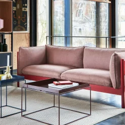 HAY Sofás<Sofá de 2 plazas Arbour ECO, Re-wool 648 borgoña a Multi