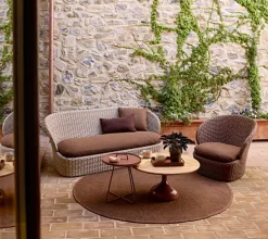 Cane-line Sofás De Exterior|Sofás De Terraza<Sofá de 2,5 plazas Coast, Sand (Flat Weave) Beige