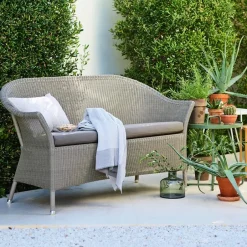 Cane-line Sofá de 2 plazas Lansing weave, Natural Beige Hot