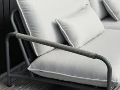 Brafab Sofá de 2,5 plazas Lerberget, Anthracite-fresno Gris Best