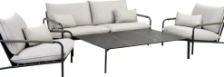 Brafab Sofá de 2,5 plazas Lerberget, Anthracite-fresno Gris Best