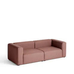 HAY Sofá de 2,5 plazas Mags, lona canvas 356 Rojo Best