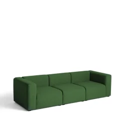 HAY Sofás<Sofá de 3 plazas Mags, tejido Hallingdal 65 944 green Verde