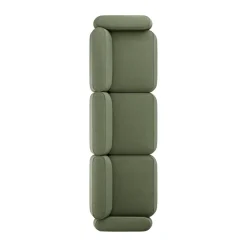 Massproductions Sofás<Sofá de 3 plazas Patch, Linara 100 Tarragon Verde