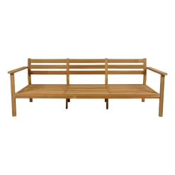1898 Sofás De Exterior|Sofás De Jardín Y Bancos De Jardín<Sofá de 3 plazas Stockaryd, Teak Beige
