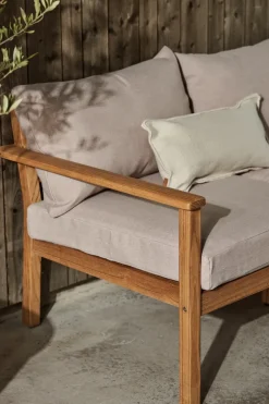 1898 Sofás De Exterior|Sofás De Jardín Y Bancos De Jardín<Sofá de 3 plazas Stockaryd, Teak Beige