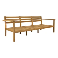 1898 Sofá de 3 plazas Stockaryd, Teak Gris Sale