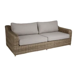 Brafab Sofás De Terraza<Sofá Glendon de 3 plazas, Rustic beige-beige Marrón