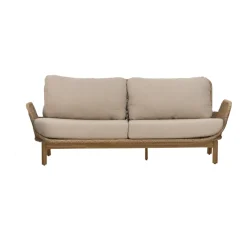 Brafab Sofá Lily, Twist straw-plush wheat, 2,5 plazas Beige New