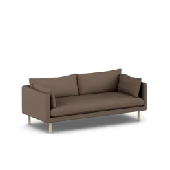 1898 Sofá Linnevik, Jump Brown 1955 1955-roble blanco aceitado, 3 plazas Marrón Sale