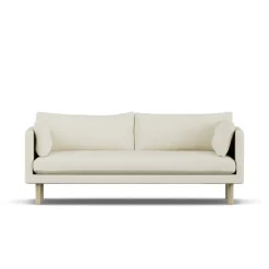 1898 Sofá Linnevik, Oslo Nature 1540-roble blanco aceitado, 3 plazas Beige Discount