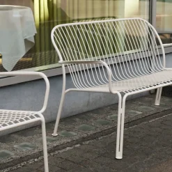 &Tradition Sofás De Terraza<Sofá lounge Thorvald SC110, Ivory, 143 cm Blanco