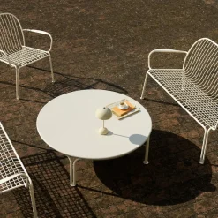 &Tradition Sofás De Terraza<Sofá lounge Thorvald SC110, Ivory, 143 cm Blanco
