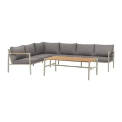 Brafab Sofá modular Cap, Light grey-, 6 plazas Gris Sale