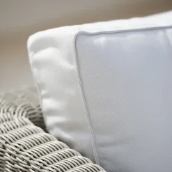 Cane-line Sofás De Exterior<Sofá modular Connect, 2 plazas taupe, izquierdo, cojines blancos Beige