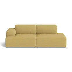 Muuto Sofá modular Connect Soft Hallingdal 65 nr.407 , Sin reposabrazos (D) Amarillo Hot