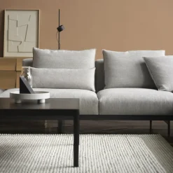 Muuto Sofás<Sofá modular de 2 plazas In Situ configuration 3, Clay 12-configuración 3-Black Gris