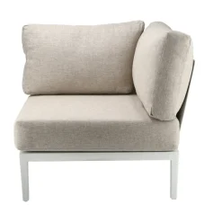 1898 Sofá modular Santander módulo de esquina, Blanco-beige BlancoBeige Clearance