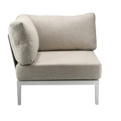 1898 Sofá modular Santander módulo de esquina, Blanco-beige BlancoBeige Clearance