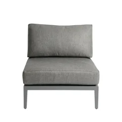 1898 Sofá modular Santander módulo central, Gris
