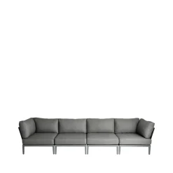 1898 Sofá modular Santander módulo central, Gris