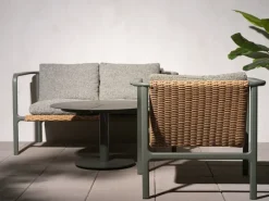 Brafab Sofás De Terraza<Sofá Motty, Nordic green-teddy , 2 plazas Verde