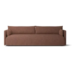 Audo Copenhagen Sofá Offset 3 plazas, Audo Bouclé 08 Bordeaux Rojo Sale