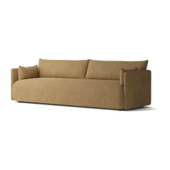 Audo Copenhagen Sofá Offset 3 plazas, Audo Bouclé 06 Gold Color doradoMarrón New