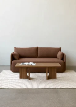 Audo Copenhagen Sofás<Sofá Offset 2 plazas, Audo Bouclé 08 Bordeaux Rojo