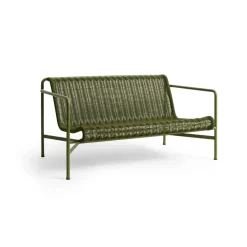 HAY Sofá Palissade Cord, Olive Verde Outlet