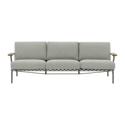 Muuto Sofás De Terraza|Sofás De Exterior<Sofá Settle de 2 plazas, Ribbed Weave 2 Dark green Verde