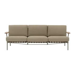 Muuto Sofá Settle de 2 plazas, Ribbed Weave 5 Taupe Beige Discount
