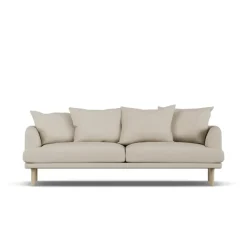 1898 Sofás<Sofá Sjövik, Jump 1956-roble blanco aceitado, 3 plazas Beige