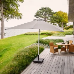 Cane-line Sombrillas Y Parasoles|Protectores De Sol<Sombrilla Shadow, Dusty white, 300x300cm Blanco