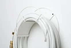 Garden Glory Soporte de manguera Classic , White snake Blanco