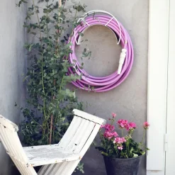 Garden Glory Soporte de manguera Classic , White snake Blanco