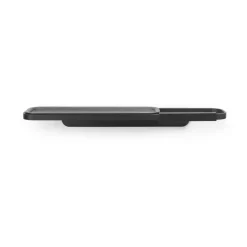 Brabantia Soporte de papel higiénico con estante MindSet, Mineral Infinite Grey Gris Discount