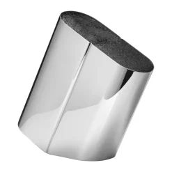 Georg Jensen Soporte para cuchillos Alfredo, Acero inoxidable-plateado Transparente Sale