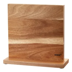 Dorre Soporte para cuchillos Kaya 22x22 cm, acacia Marrón Best